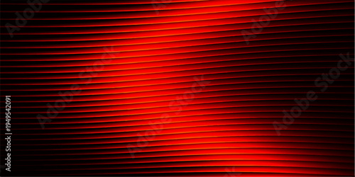 A vibrant red abstract wallpaper featuring glowing digital lines and a bright motion blur texture that creates a high-energy technology backdrop design with an artistic orange glow