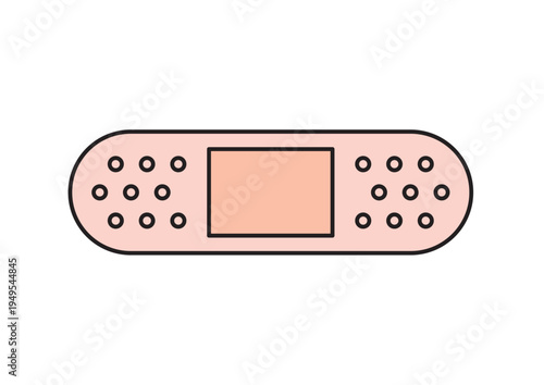 シンプルな絆創膏