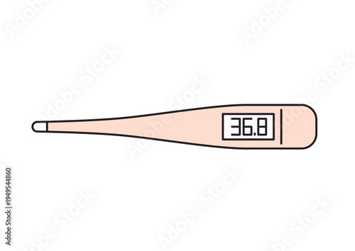 シンプルな体温計