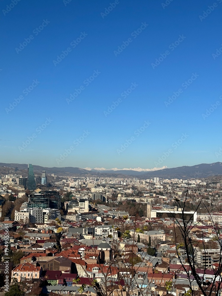 Obraz premium aerial view of barcelona spain