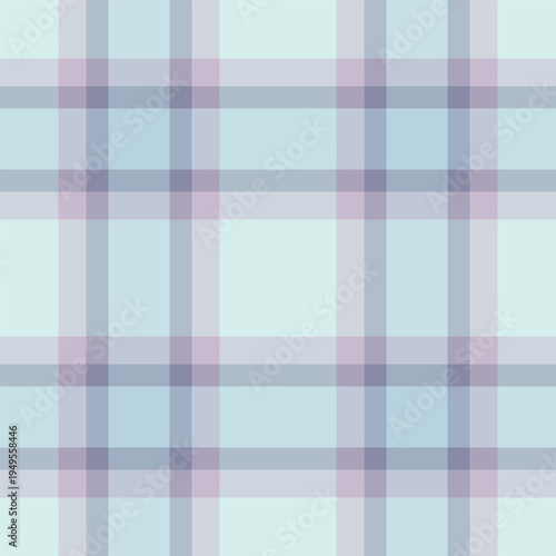 Windowpane check textile vector delivers clean spacious grid for modern fashion, interior decoration, and minimalistic graphic projects.