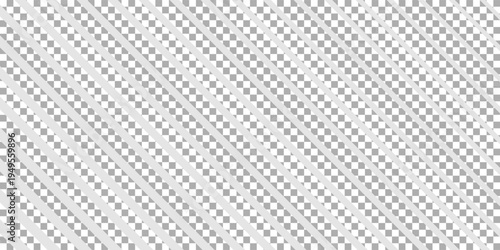 Simple vector stripes texture. Subtle grey and white seamless pattern with thin diagonal lines, 45 degrees inclination.