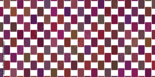 Vibrant pixelated pattern with purple pink and brown hues