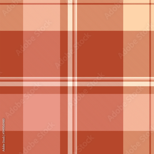 Tartan seamless textile vector delivers intersecting stripes for classic fashion, home decor, and heritage-inspired surface patterns.