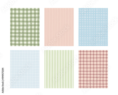 Pattern Seamless Background Set