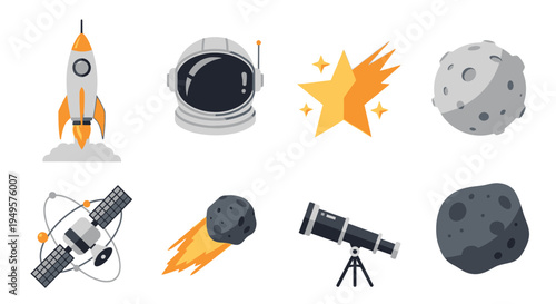 Space objects and exploration equipment 1.