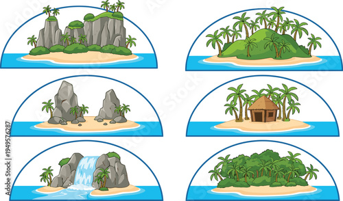 Flat vector illustration of professional business teamwork, office corporate meetings, digital marketing strategy, logistics delivery service, and modern workspace environments.