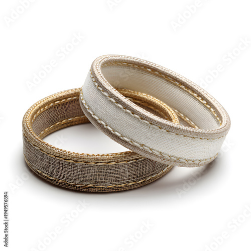 Isolated gold diamond ring jewelry accessory for wedding and fashion gift