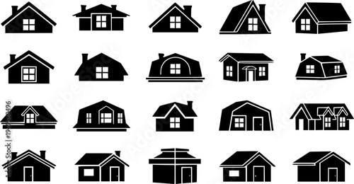 House roof silhouette, House roof, Roof, Roof clipart, Roof silhouette, House roof vector set, House roof icon, House roof logo
