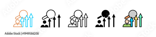Performance Review multyple icon