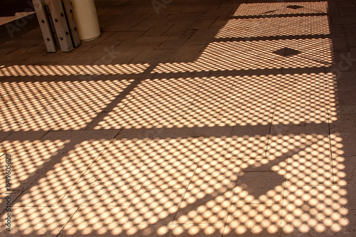 Photos Diagonal Grid Shadow Contrast Floor