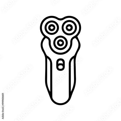 Electric Razor Line Art