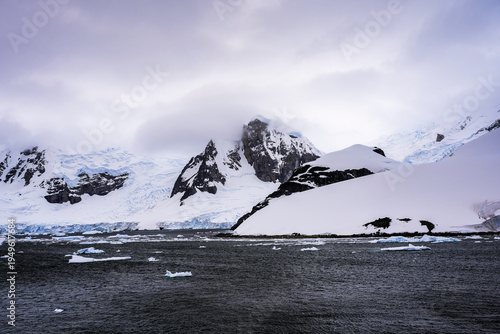 photographing Dramatic Landscapes of Antarctica. 