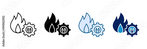 Hotfix Update Icon Set Multiple Style Collection