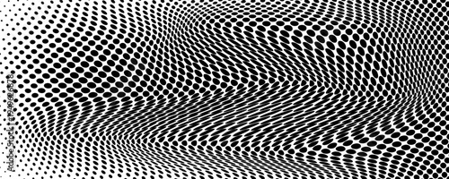 Grunge halftone gradient background. Faded grit noise texture. White and black sand wallpaper. Retro pixelated backdrop. Anime or manga style comic overlay. modern illustration eps10