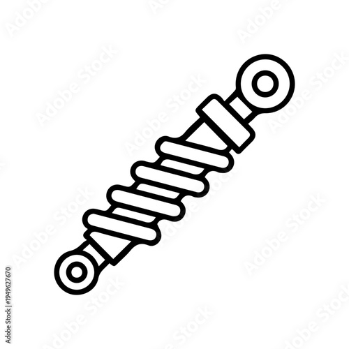Shock absorber icon