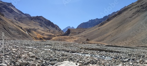 Colina Hot Springs and landscape in Chile