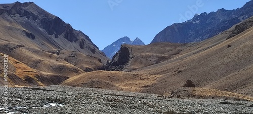Colina Hot Springs and landscape in Chile
