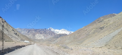 Colina Hot Springs and landscape in Chile