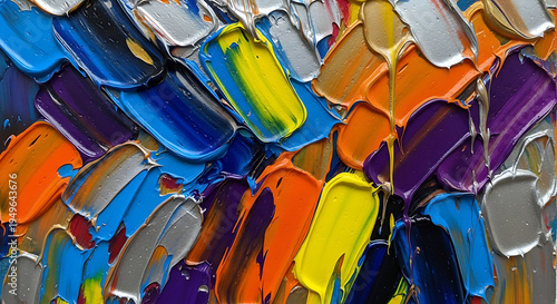 Colorful artistic abstract background