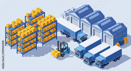 Warehouse Logistics and Transportation of Goods.