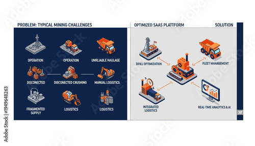 Mining Challenges and Optimized Solutions with Integrated Platform.