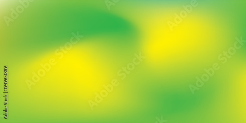 Green With Yellow lemon background