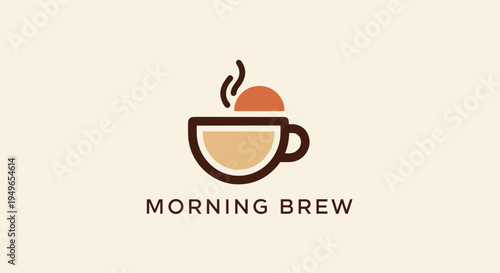 Morning Brew Coffee Cup Logo