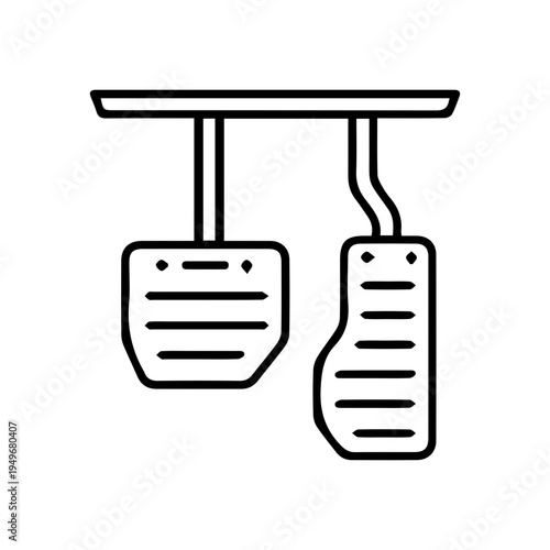 Car Pedals Icon