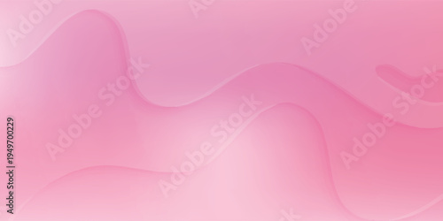 Soft Pink Abstract Background with Gentle Waves and Subtle Shadows.