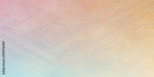 Soft pastel gradient background with subtle geometric texture.