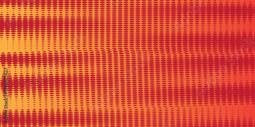 Orange and red halftone gradient pattern texture with digital technology background. Vector EPS new