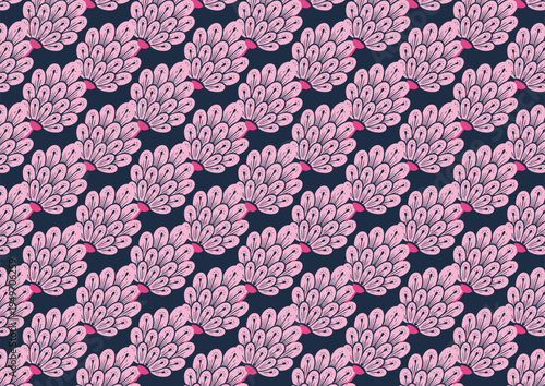 seamless knitted pattern