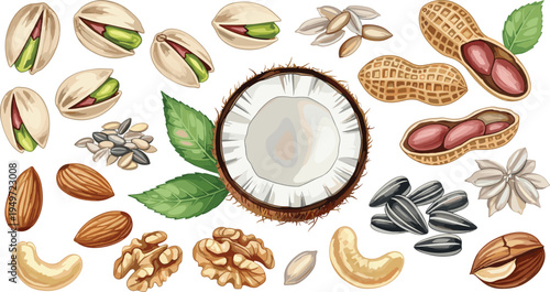 Autumn Harvest Wicker Basket and Wooden Crate Vector Set Featuring Pumpkins Red Apples Fall Leaves Mushrooms and Seasonal Foliage for Thanksgiving and Decorative Projects