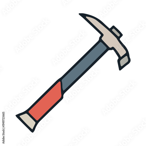 Geology Pickaxe Illustration