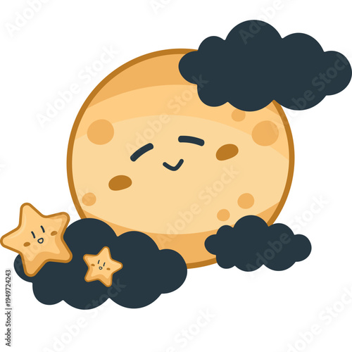 cute weather illustration