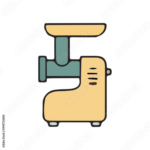 Electric Meat Grinder Icon