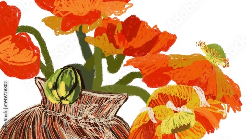Digital Floral Painting