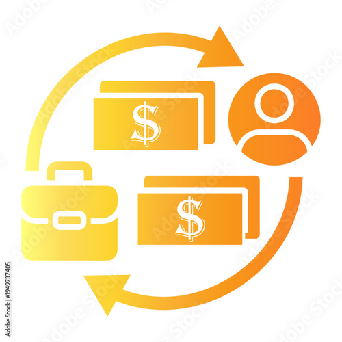 transaction Gradient icon