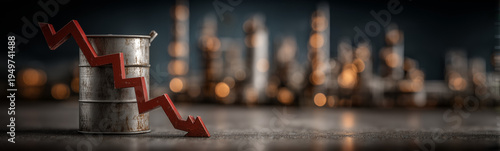 Economic Downturn Concept: ...
