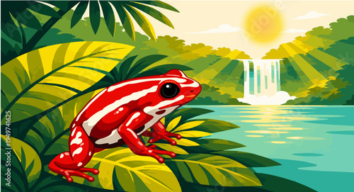 Phantasmal poison frog (Poison dart frog)