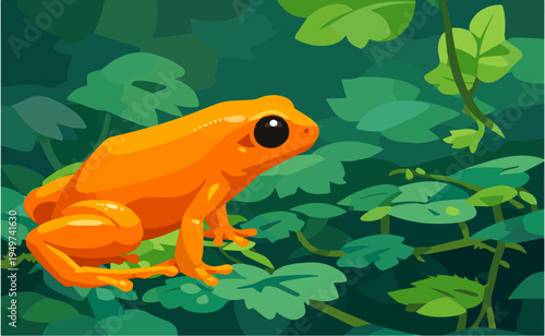 Golden Mantella Frog