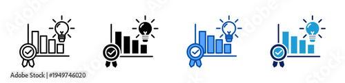 quality development icon set multiple style collection