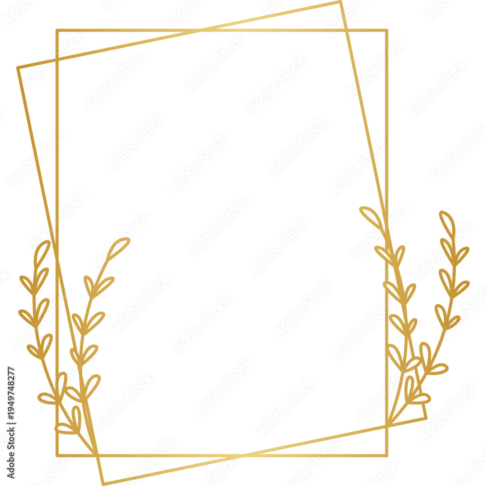 Obraz premium Geometric Flower Decor