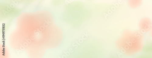 Soft floral pastel background design vector, desktop wallpaper