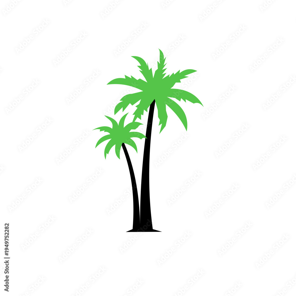 Obraz premium Palm tree illustration