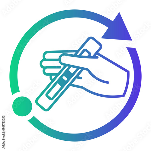 pregnancy Line Gradient Icon