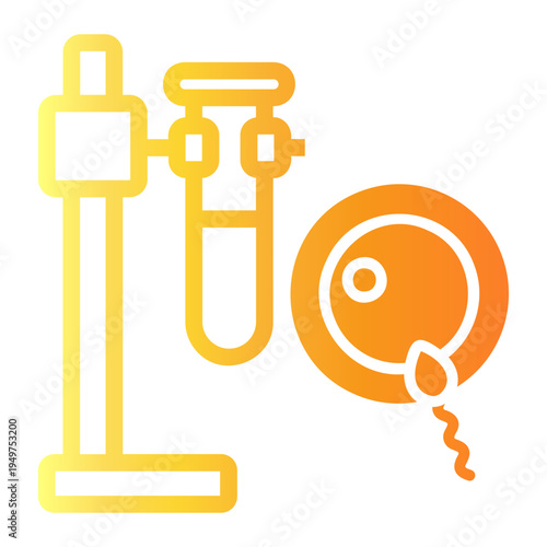 pregnancy Line Gradient Icon