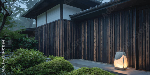 Charred Japanese Yakisugi Cedar Siding Texture