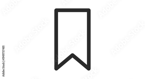 Free Download Black Bookmark Icon. - GFXLoad